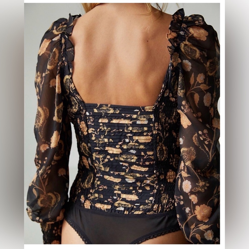 NWOT Free People Brunch Date Bodysuit - Size Large? - Picture 4 of 16